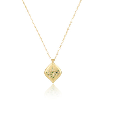 Andromeda Pendant in Emerald