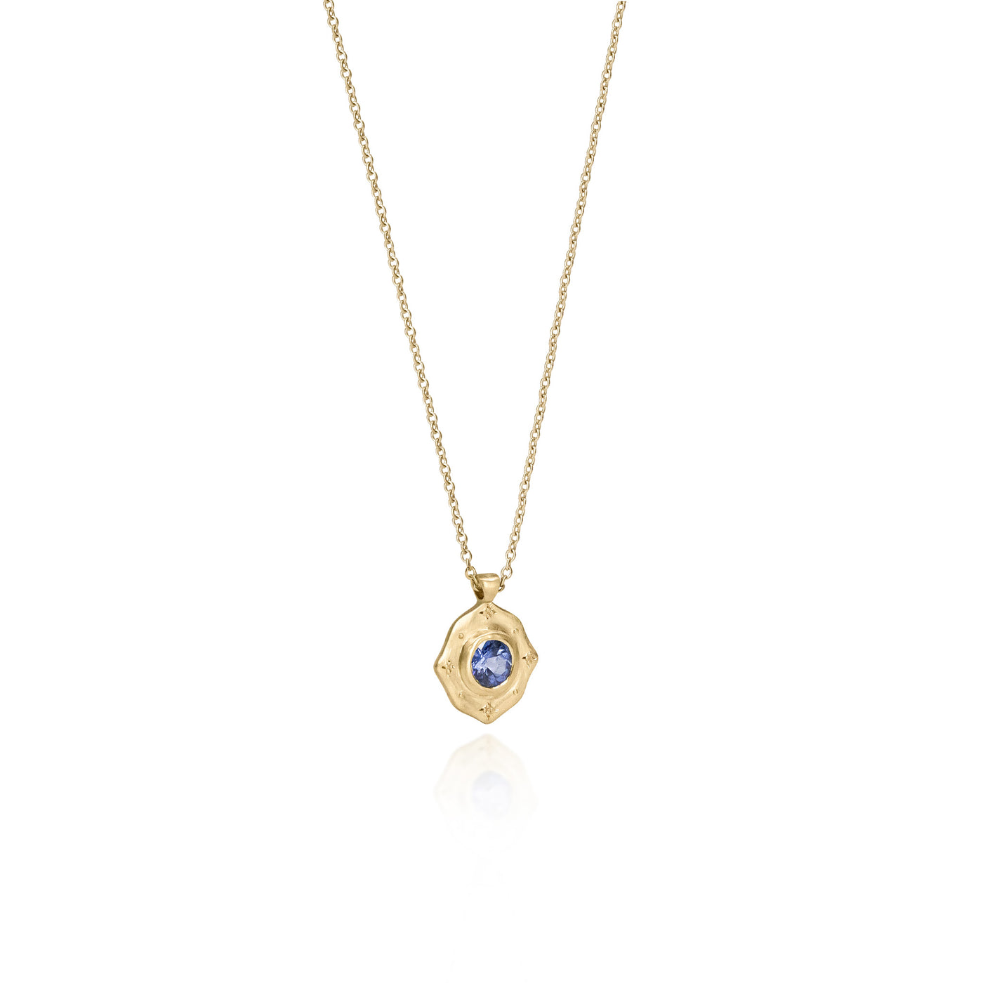 Drops of Happiness Charm in Blue Sapphire
