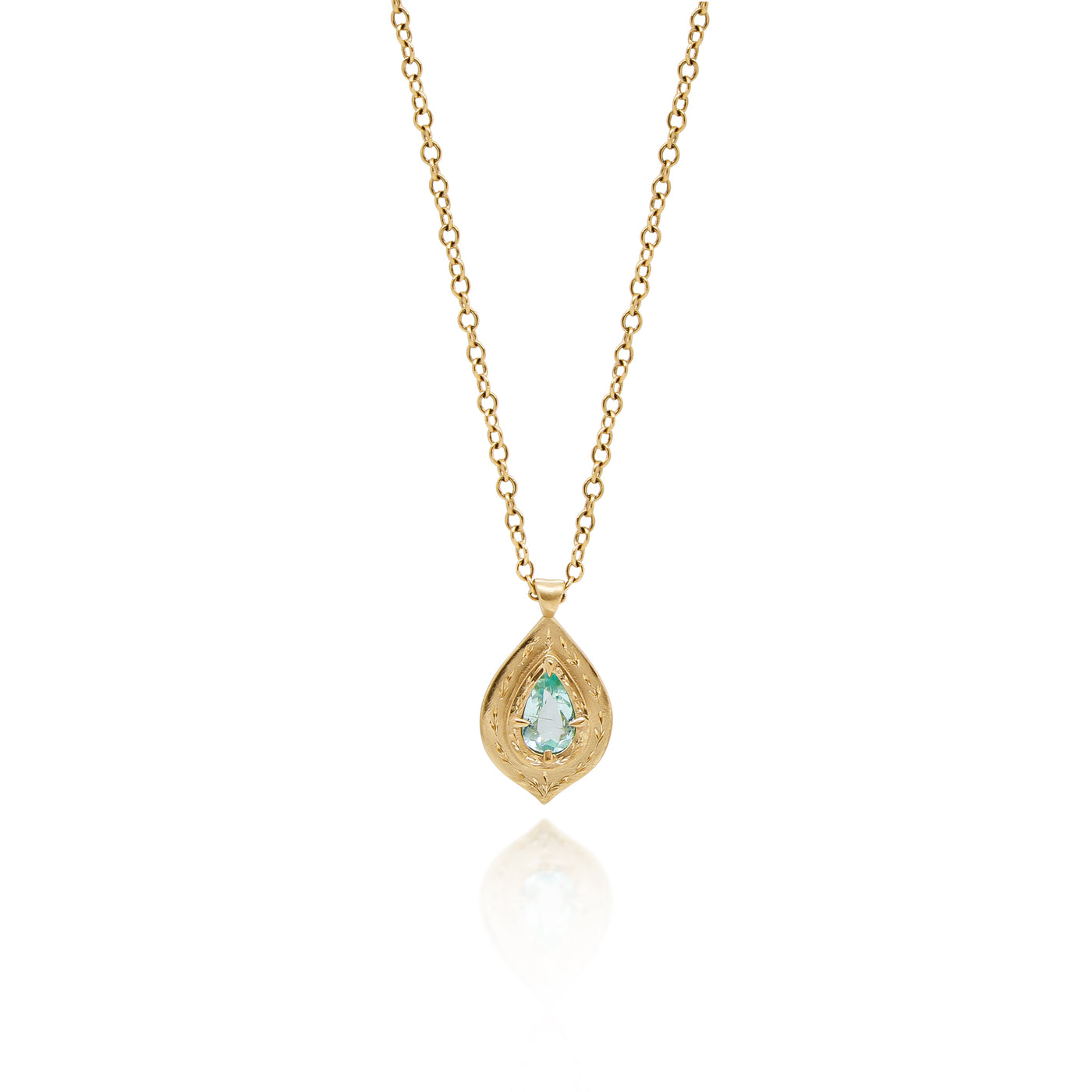 Drops of Happiness Charm in paraiba tormaline