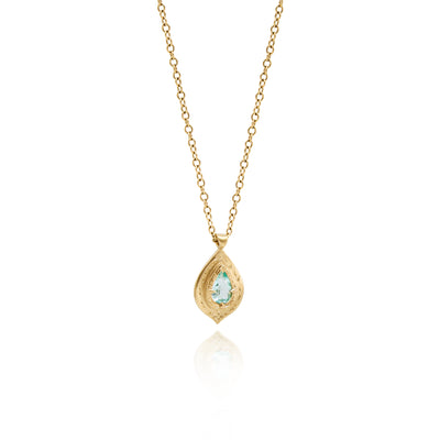 Drops of Happiness Charm in paraiba tormaline