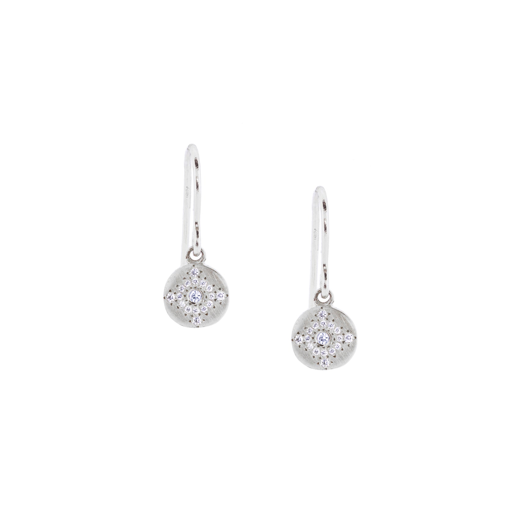 Platinum Shimmer Earrings