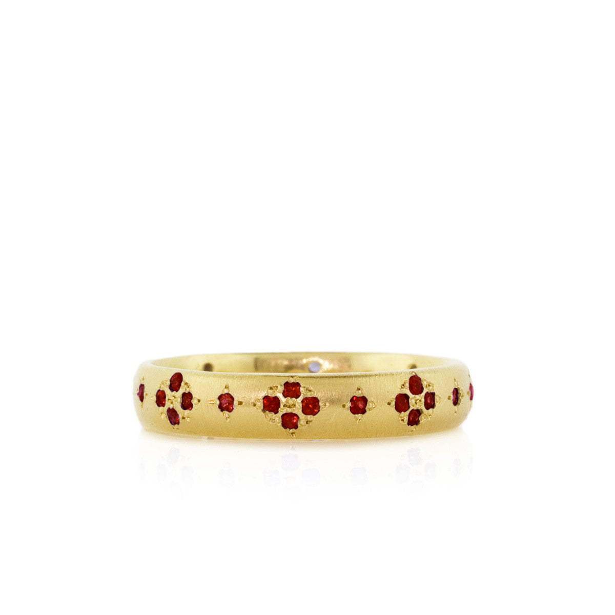 Ruby Rounded Memories Band