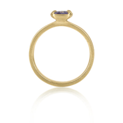 Lavender Sapphire Stacking Ring