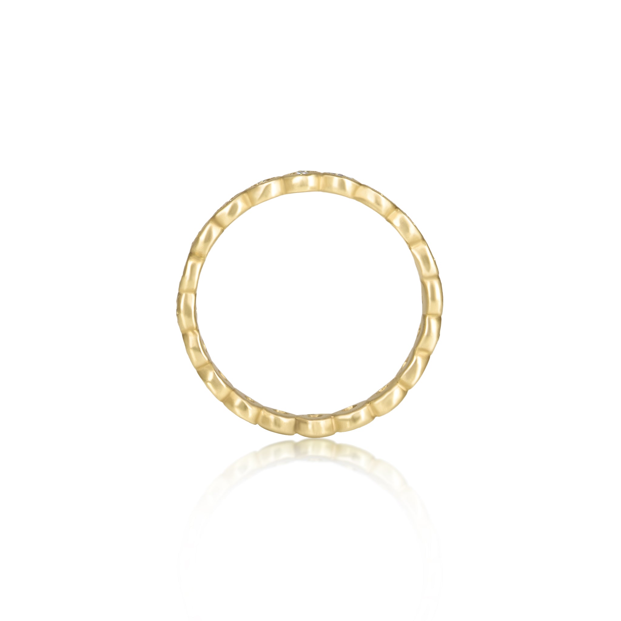 River Rocks Band In Gold