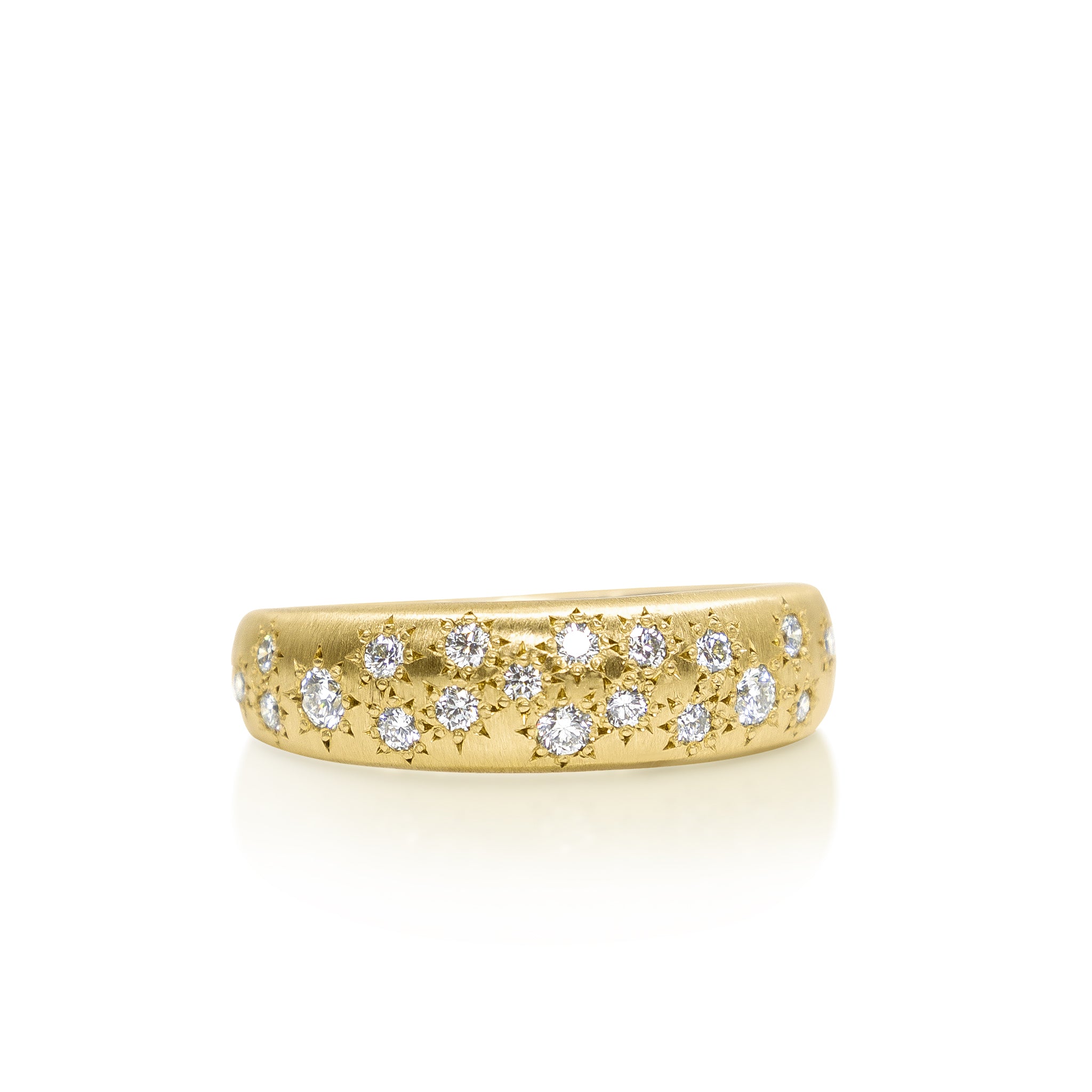 Tapered Multi-Stone Band