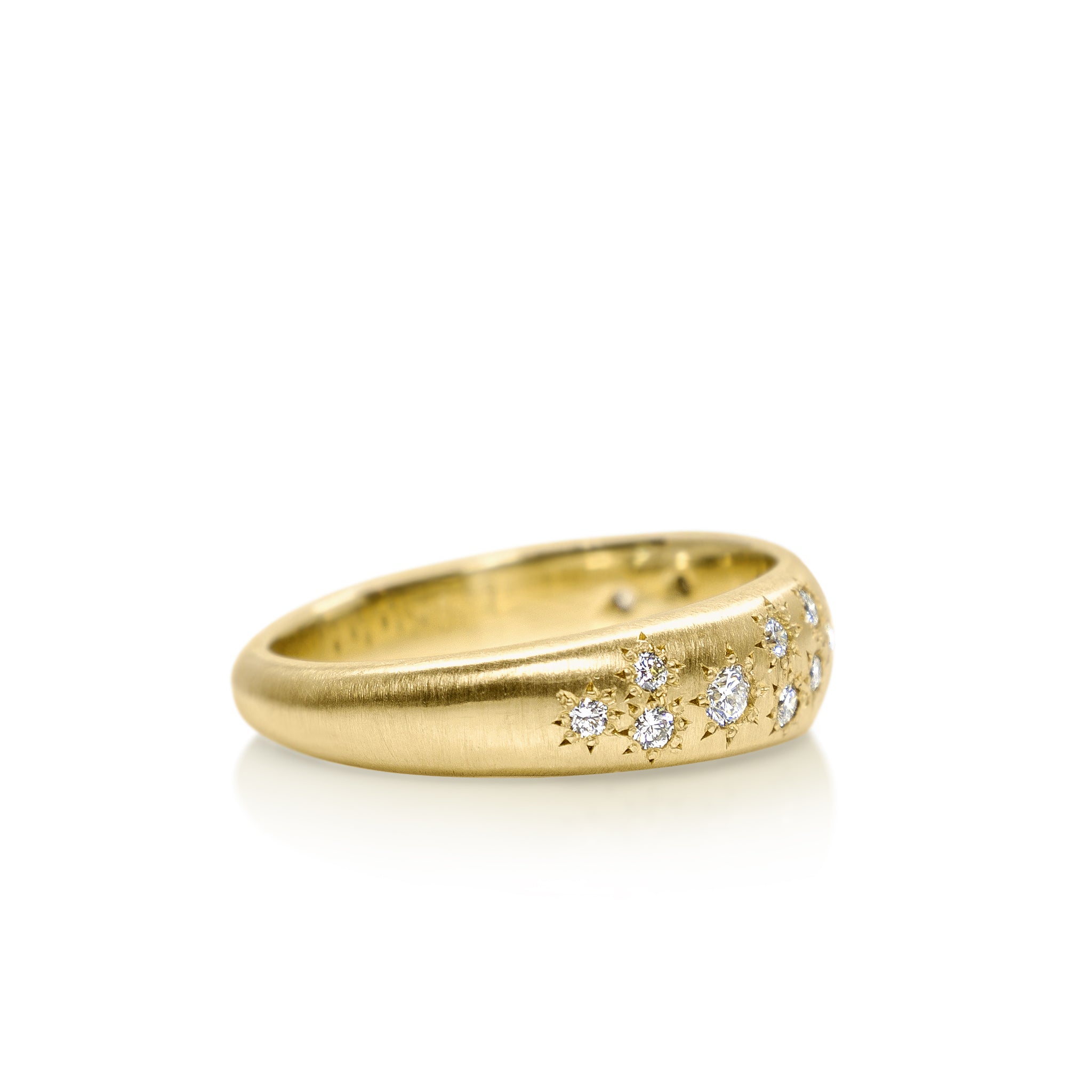 Tapered Multi-Stone Band