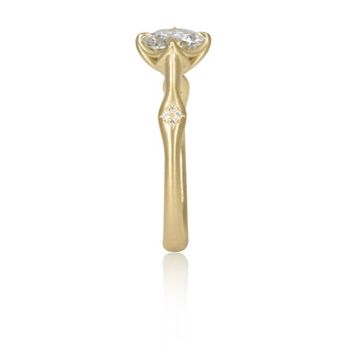 Round Rosebud Ring