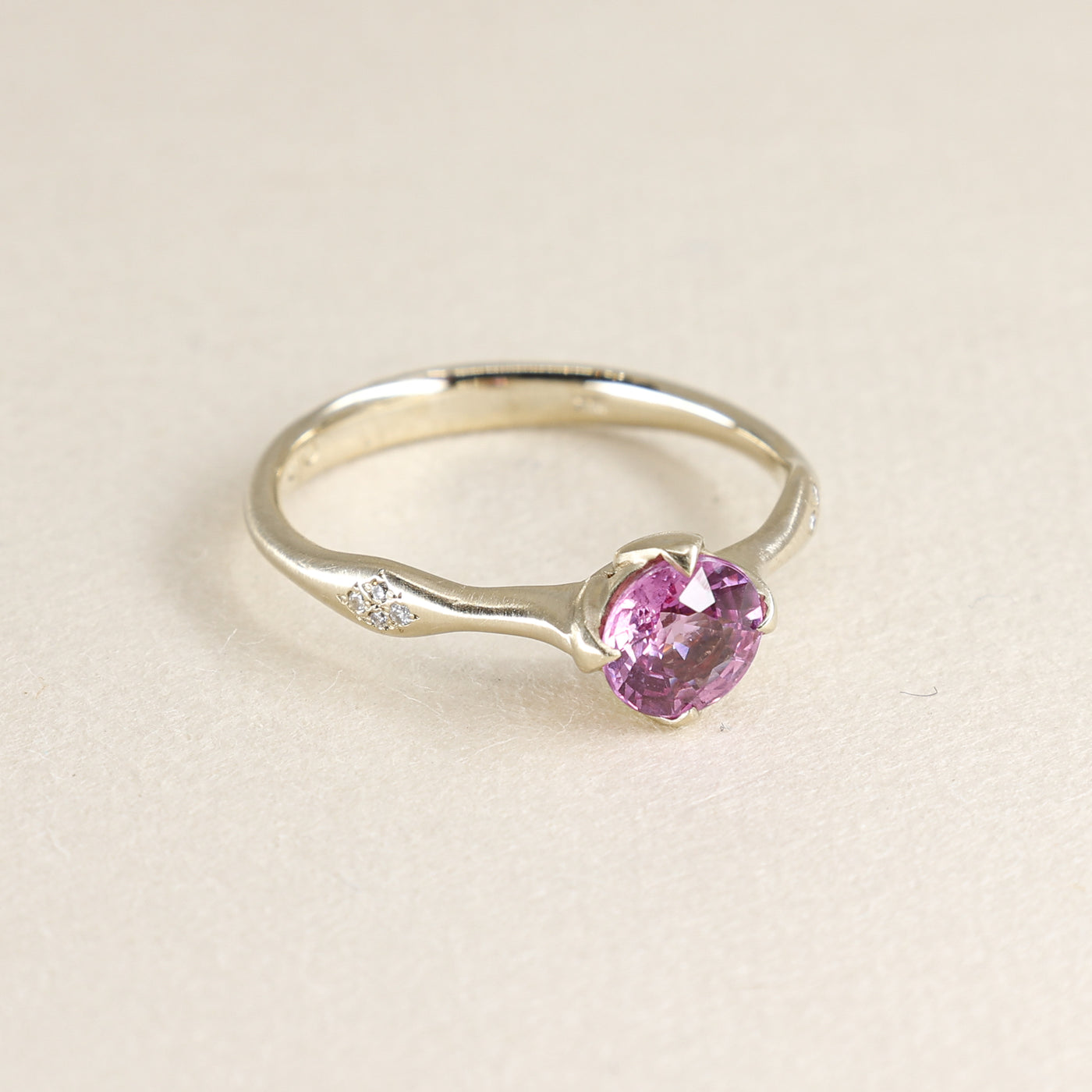 Round Rosebud Ring