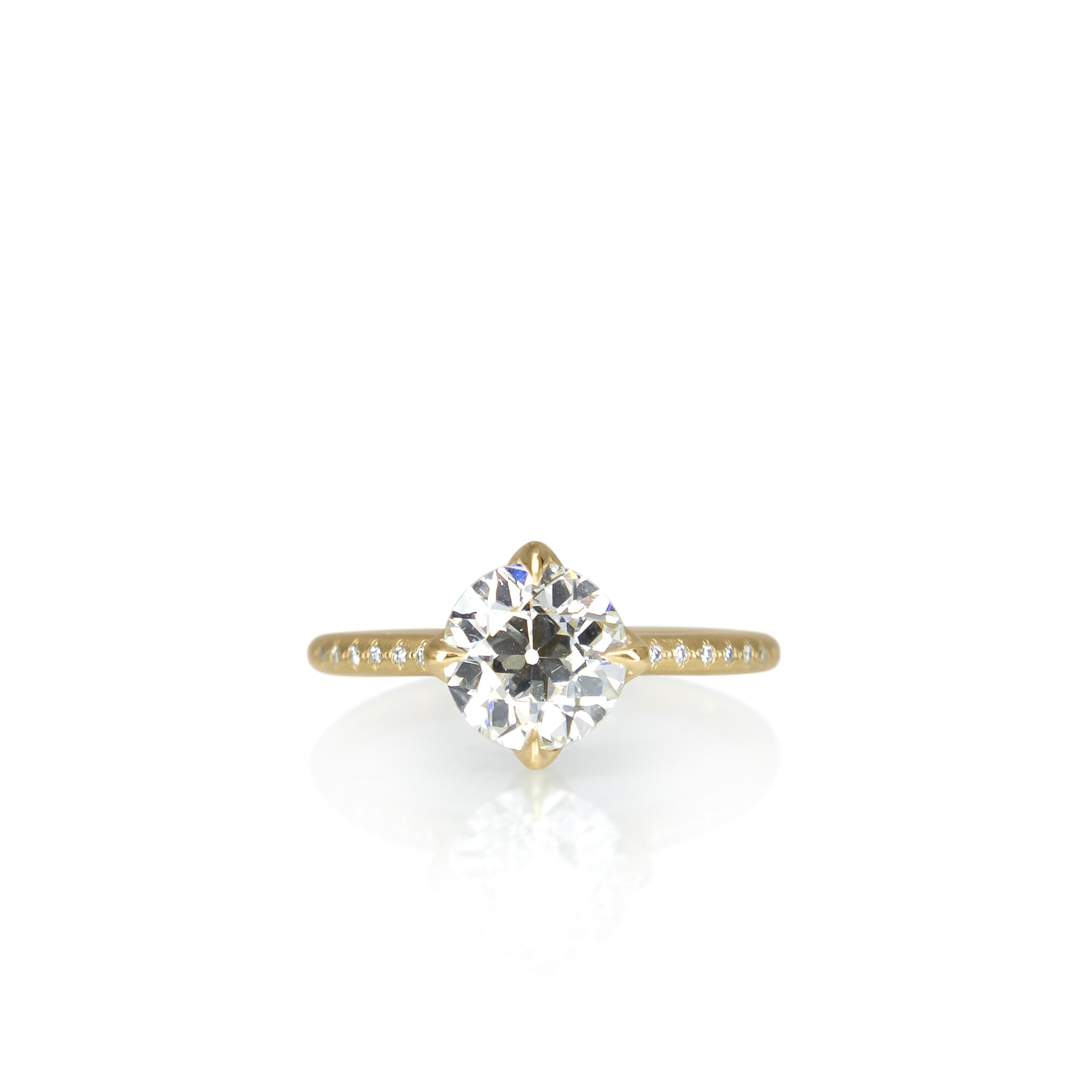 Old European Rosehip Ring - 1.72ct