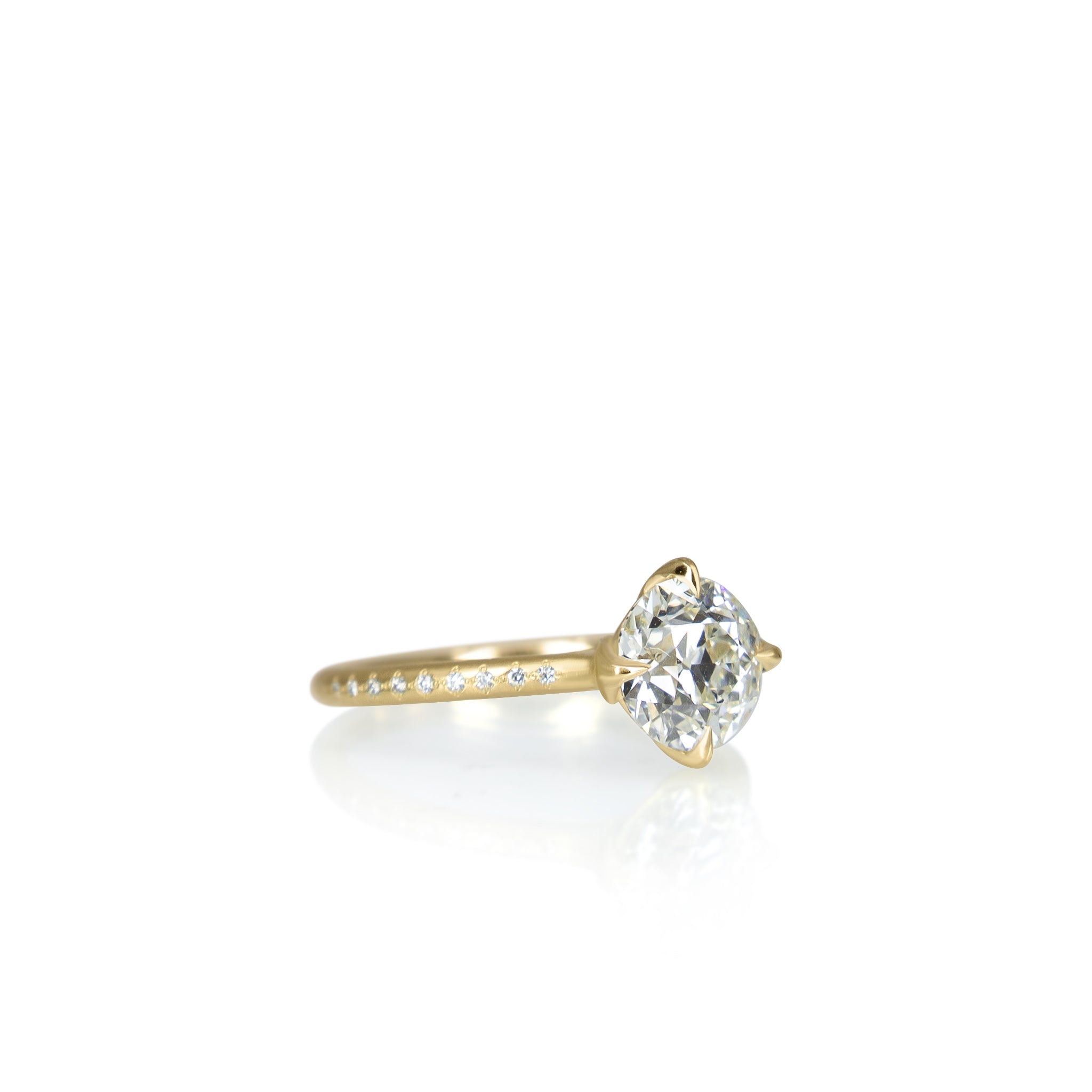 Old European Rosehip Ring - 1.72ct
