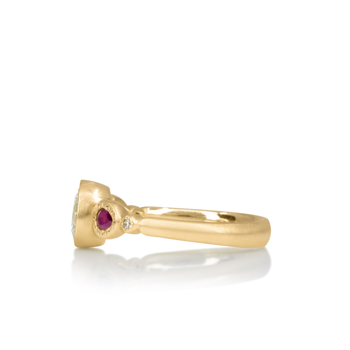 Unity Ring with Rubies