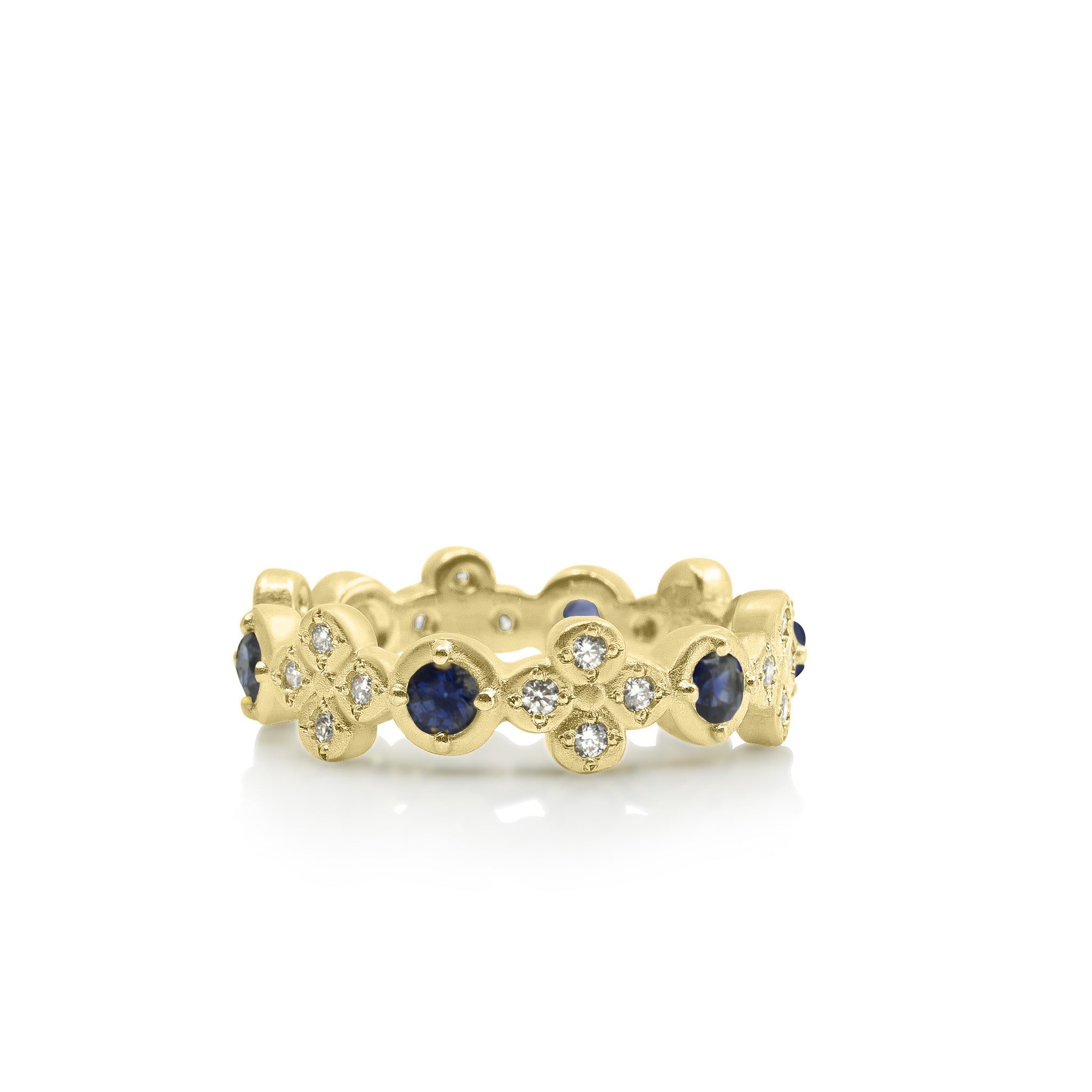 Sapphire Circle of Life Band