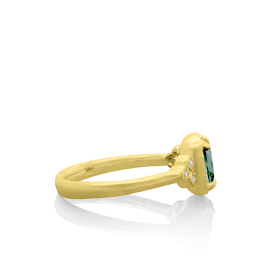 Green Tourmaline Ring