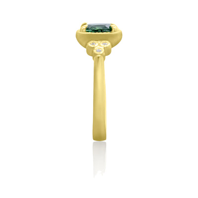 Green Tourmaline Ring