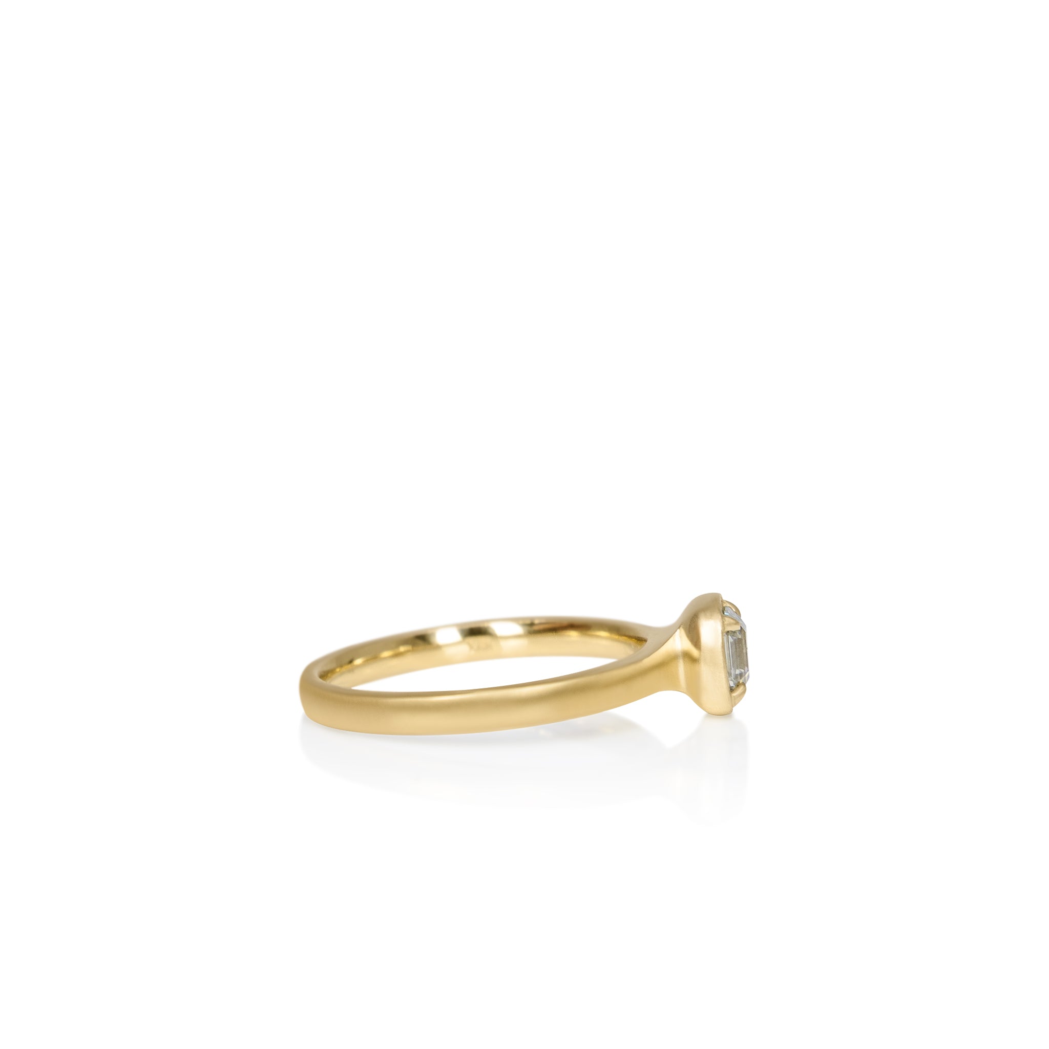 Step Cut Stackable Ring - 0.60ct