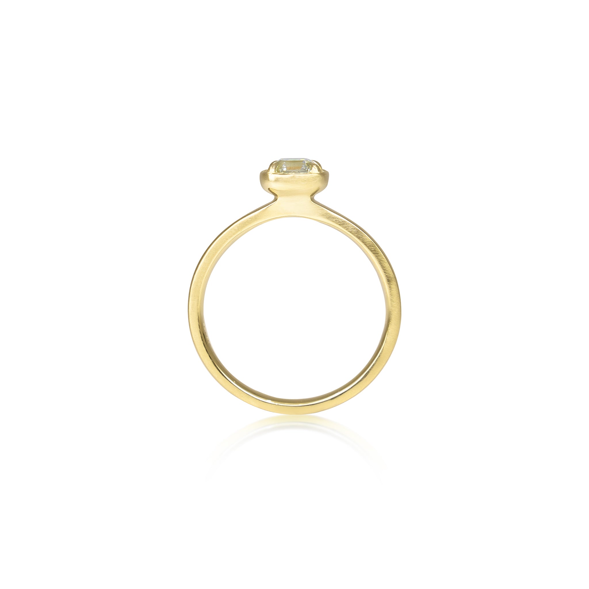 Step Cut Stackable Ring - 0.60ct