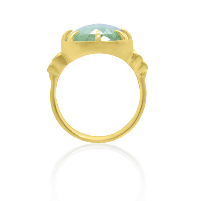 Green Tourmaline Ring