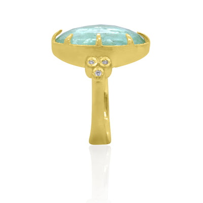 Green Tourmaline Ring