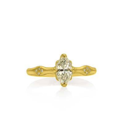 Marquise Rosebud Ring