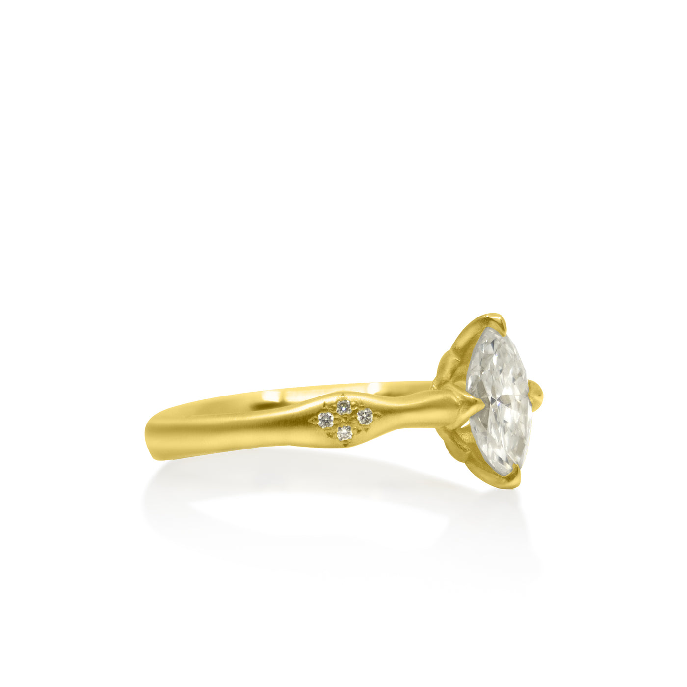 Marquise Rosebud Ring