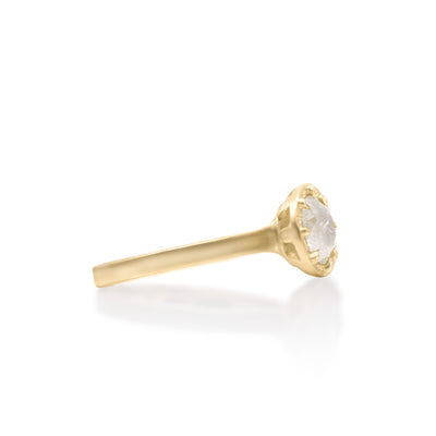 Sheer Milk Diamond Ring