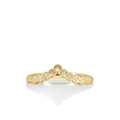 River Rocks Nesting Band in Gold