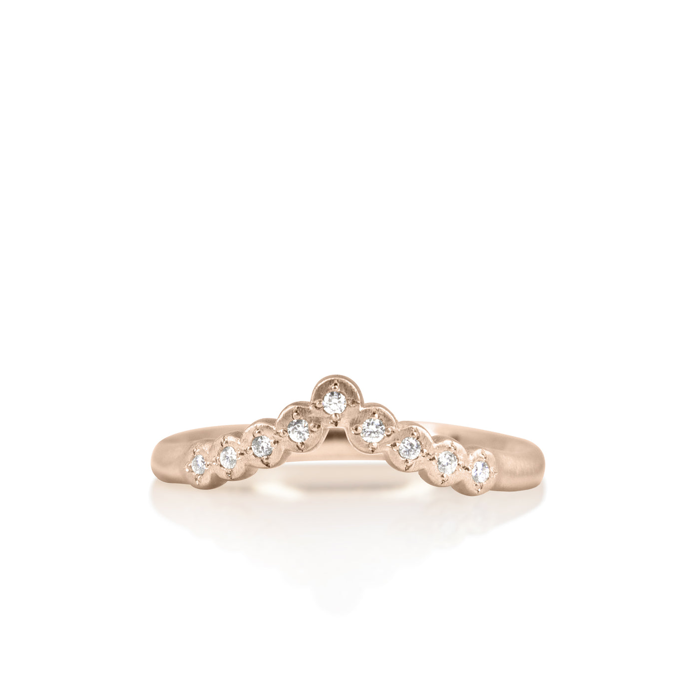 River Rocks Nesting Band in Gold