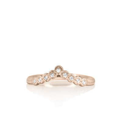 River Rocks Nesting Band in Gold