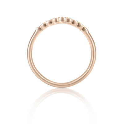 River Rocks Nesting Band in Gold