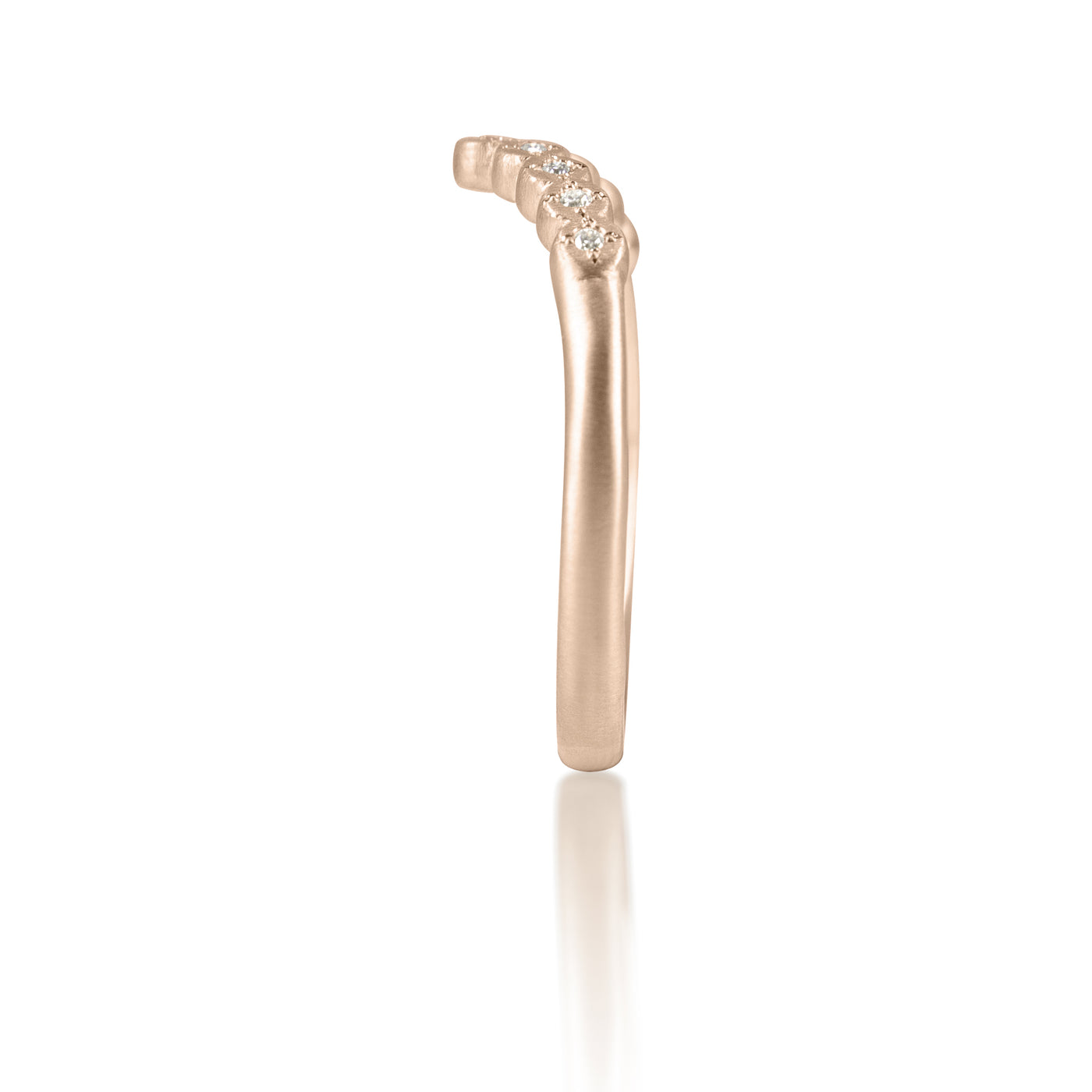 River Rocks Nesting Band in Gold