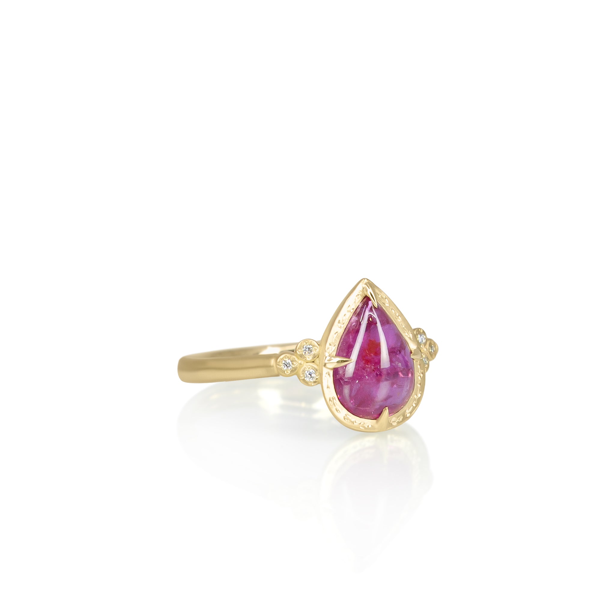 Star Ruby Luna Ring