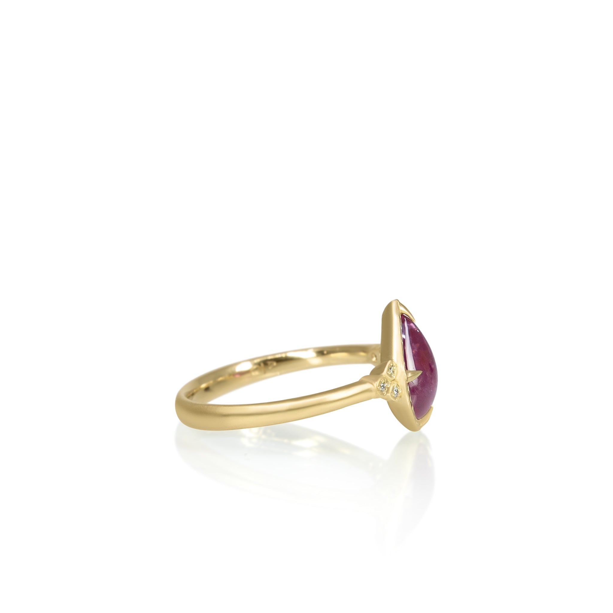 Star Ruby Luna Ring
