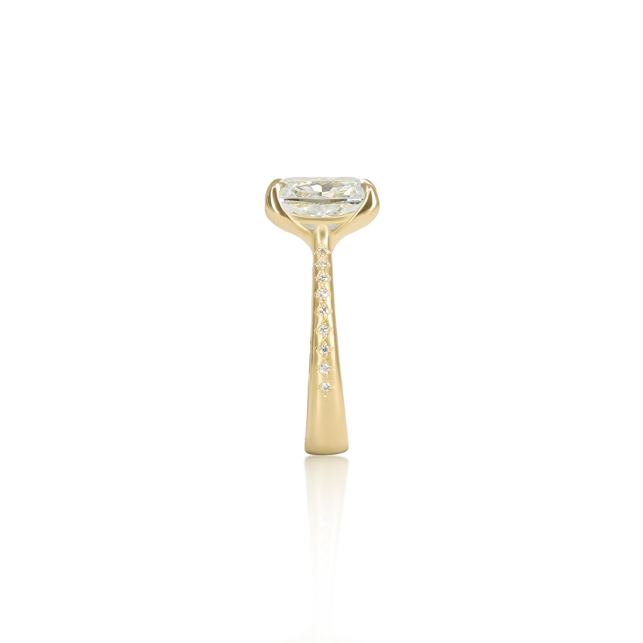 Cushion Rosehip Ring - 3.00ct