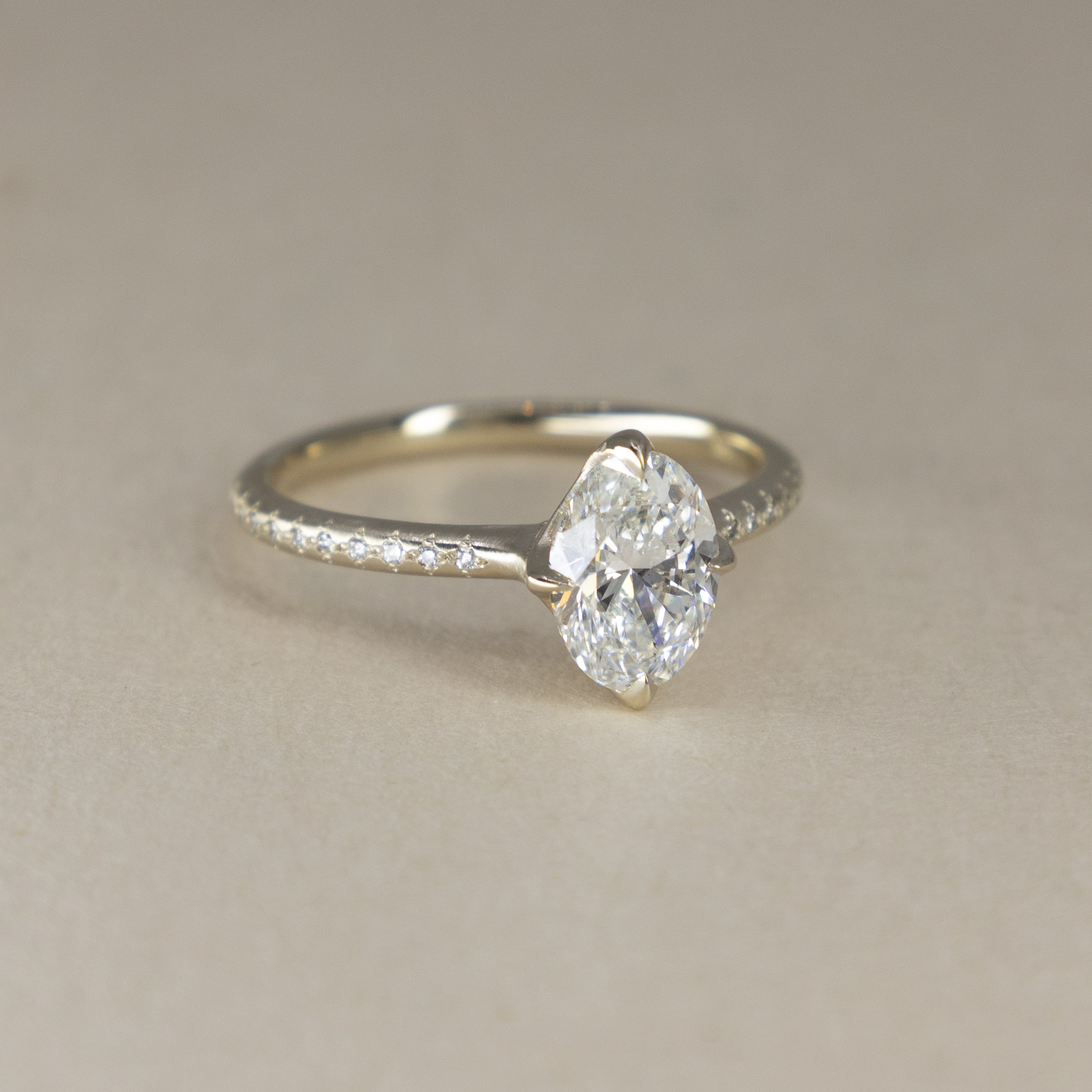 Oval Rosehip Ring - 1.20ct