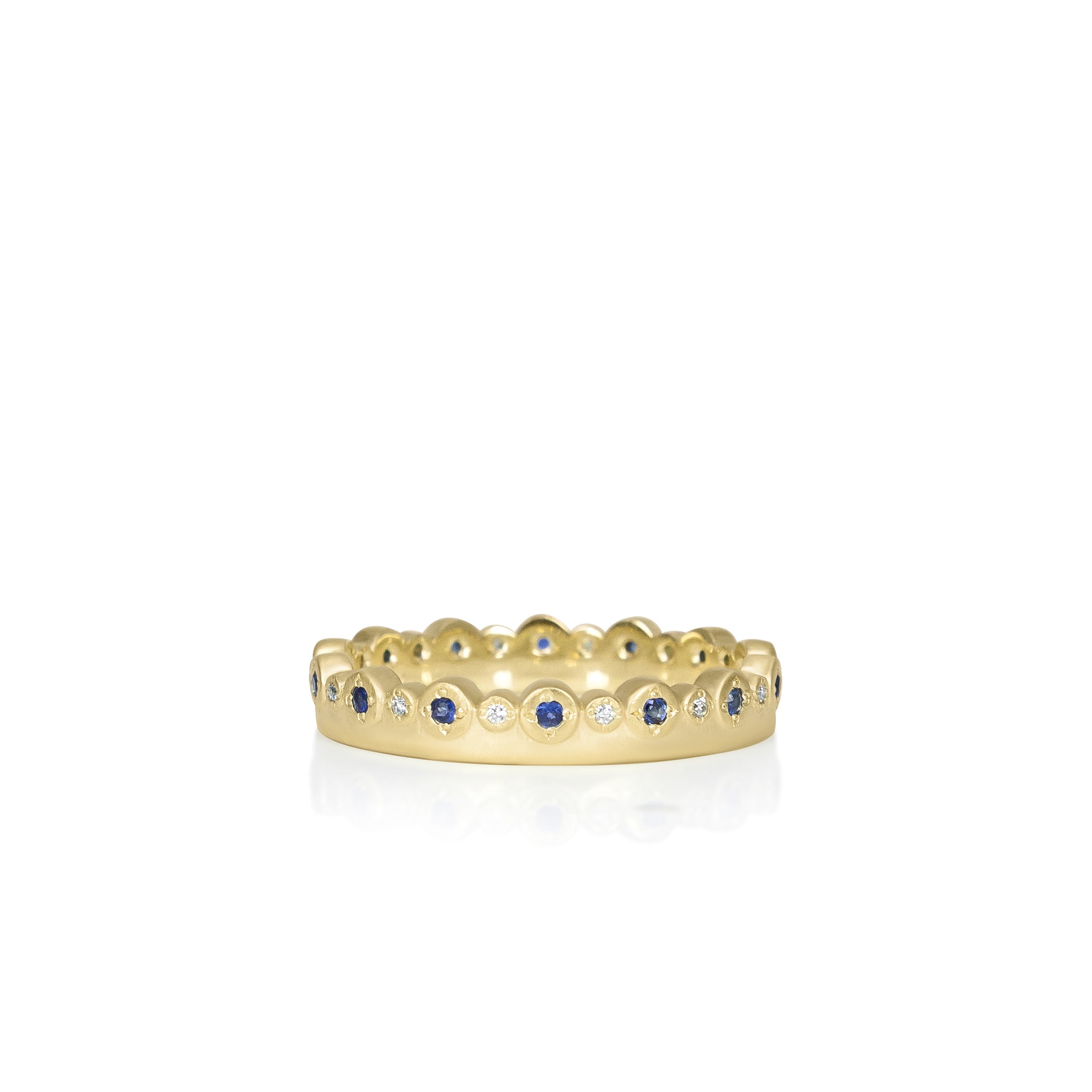 Rivers Edge Band in Sapphire