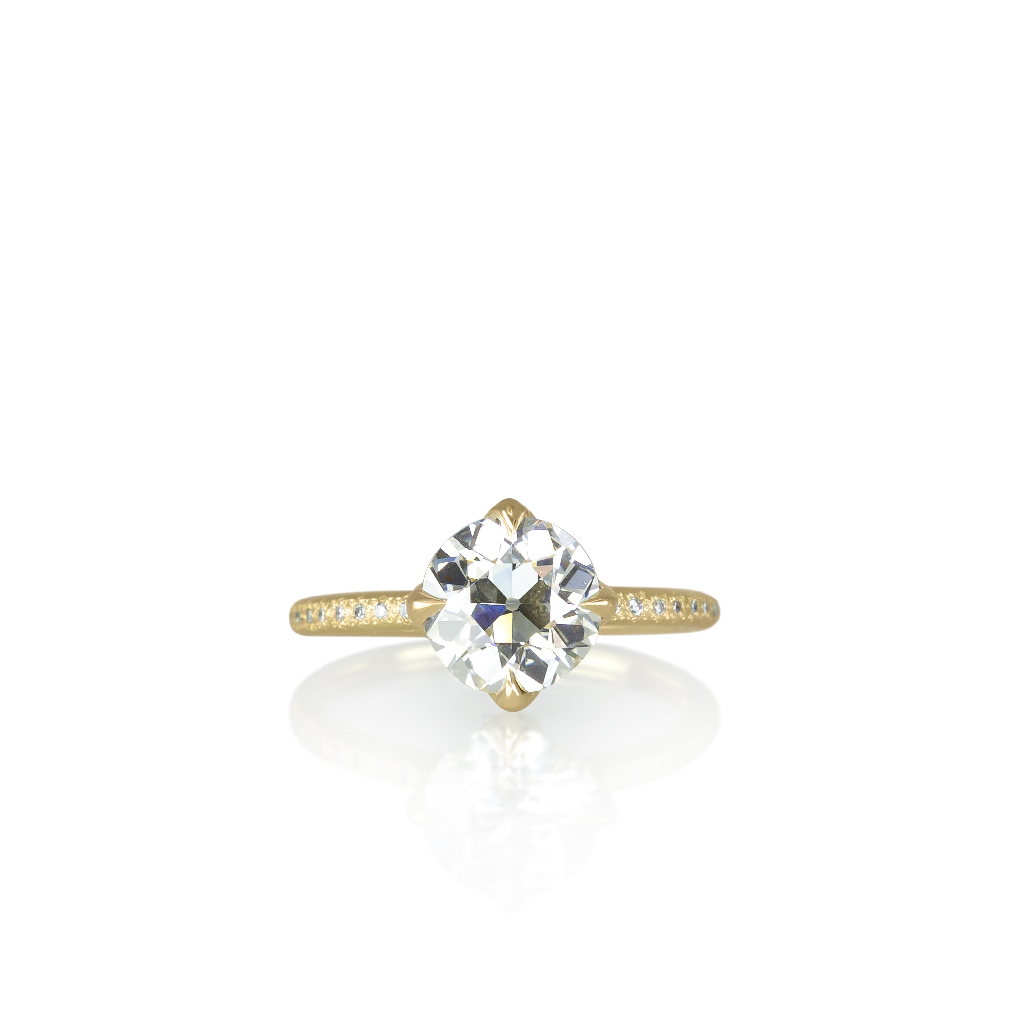 Old European Rosehip Ring - 1.97ct
