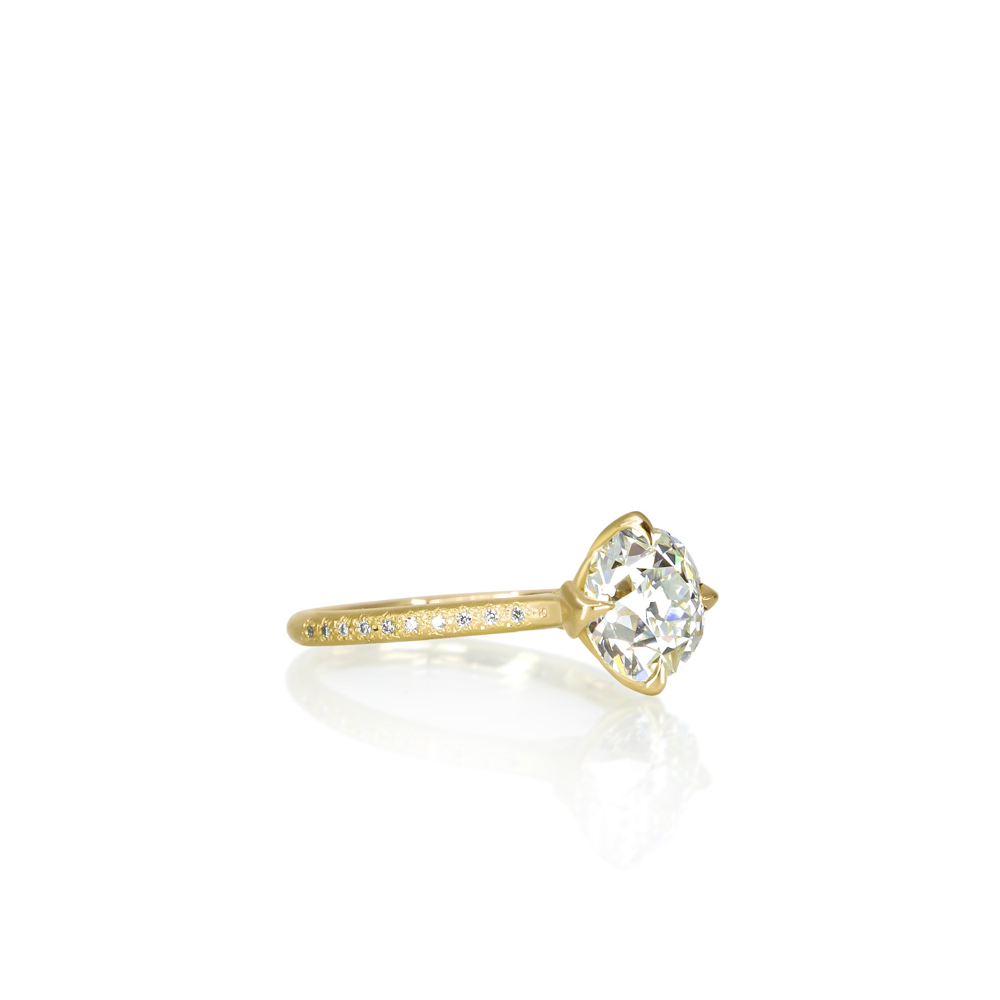 Old European Rosehip Ring - 1.97ct