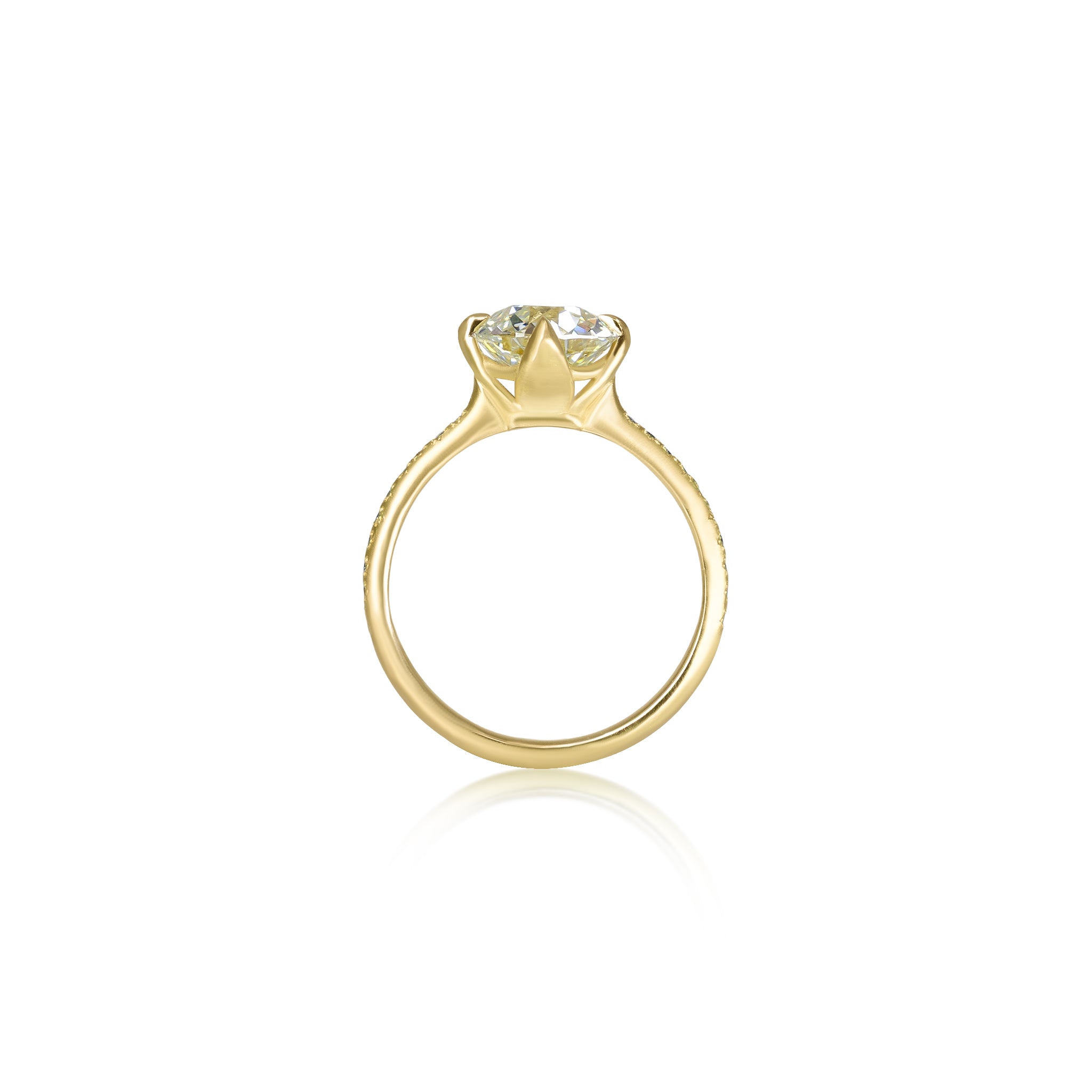 Old European Rosehip Ring - 1.97ct