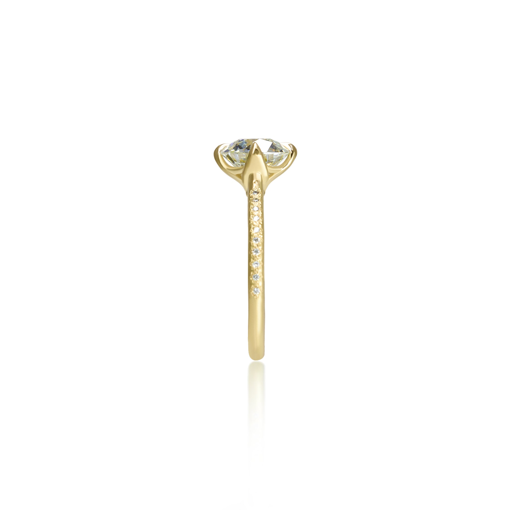 Old European Rosehip Ring - 1.97ct