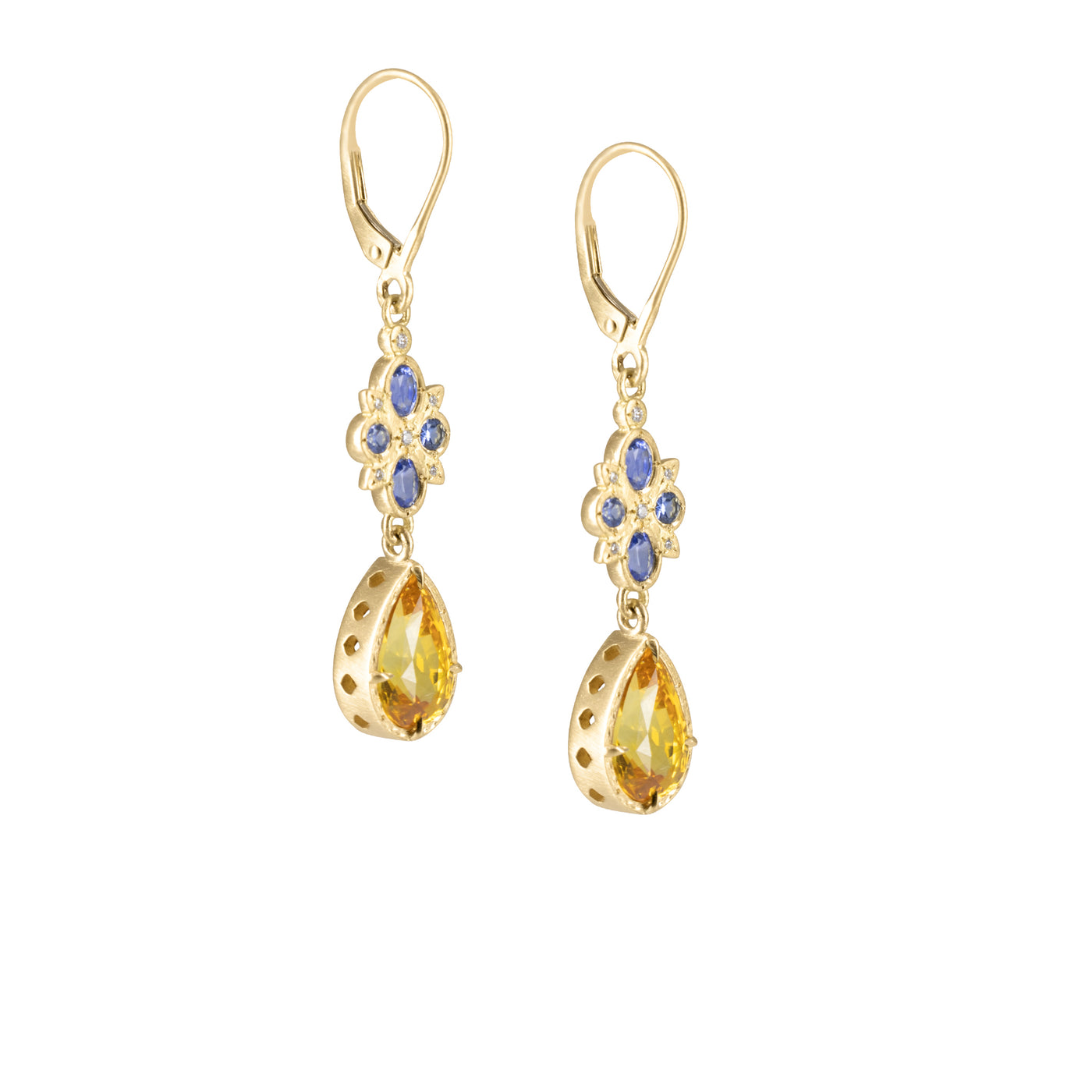 Floral Charm Earrings
