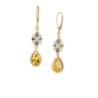 Floral Charm Earrings