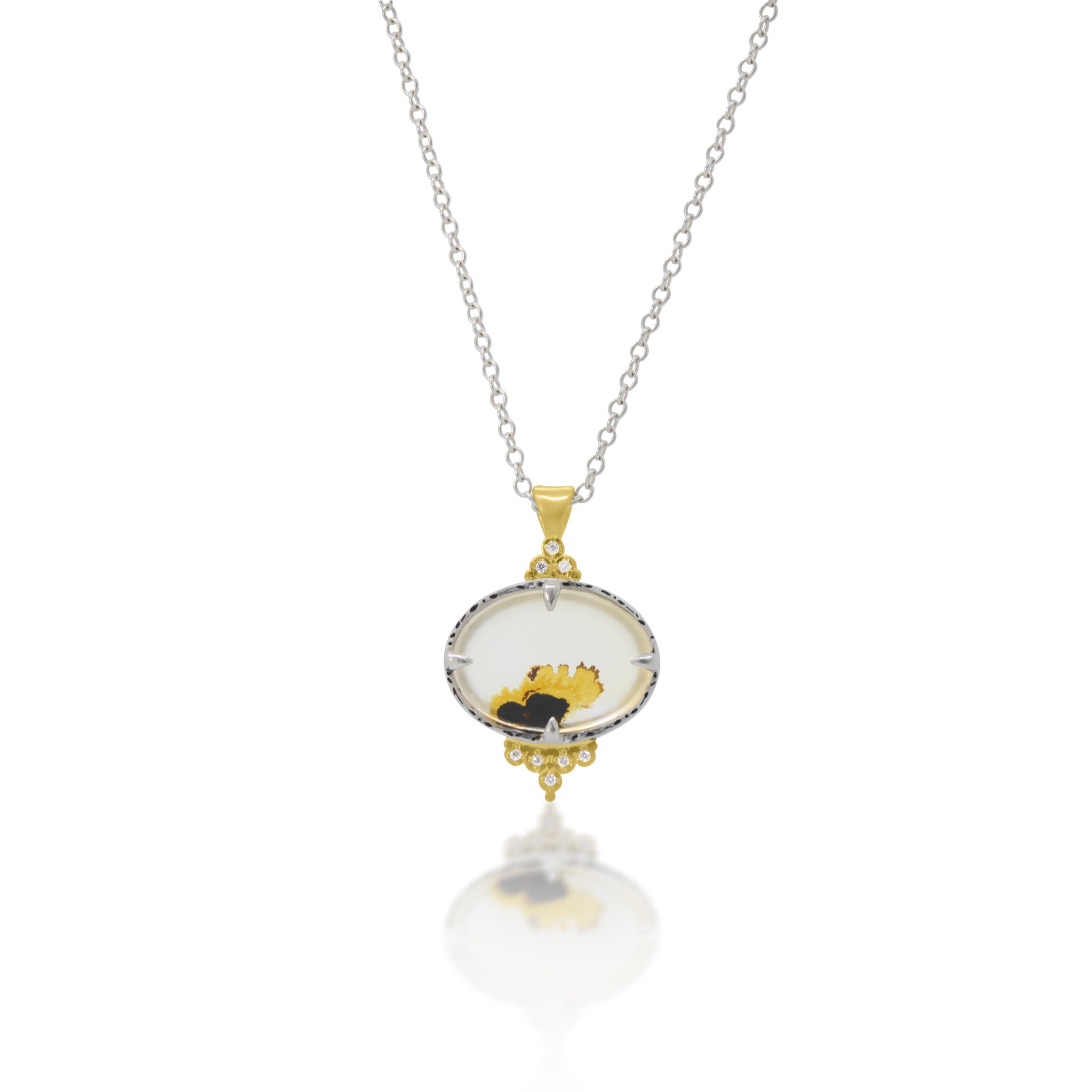 Scenic Agate Pendant