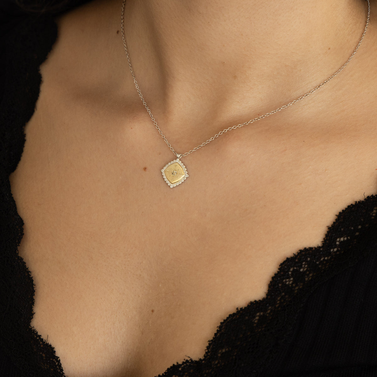 Golden Embers Pendant