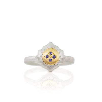 East & West Charm Ring