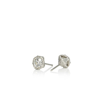 Platinum Lotus Studs