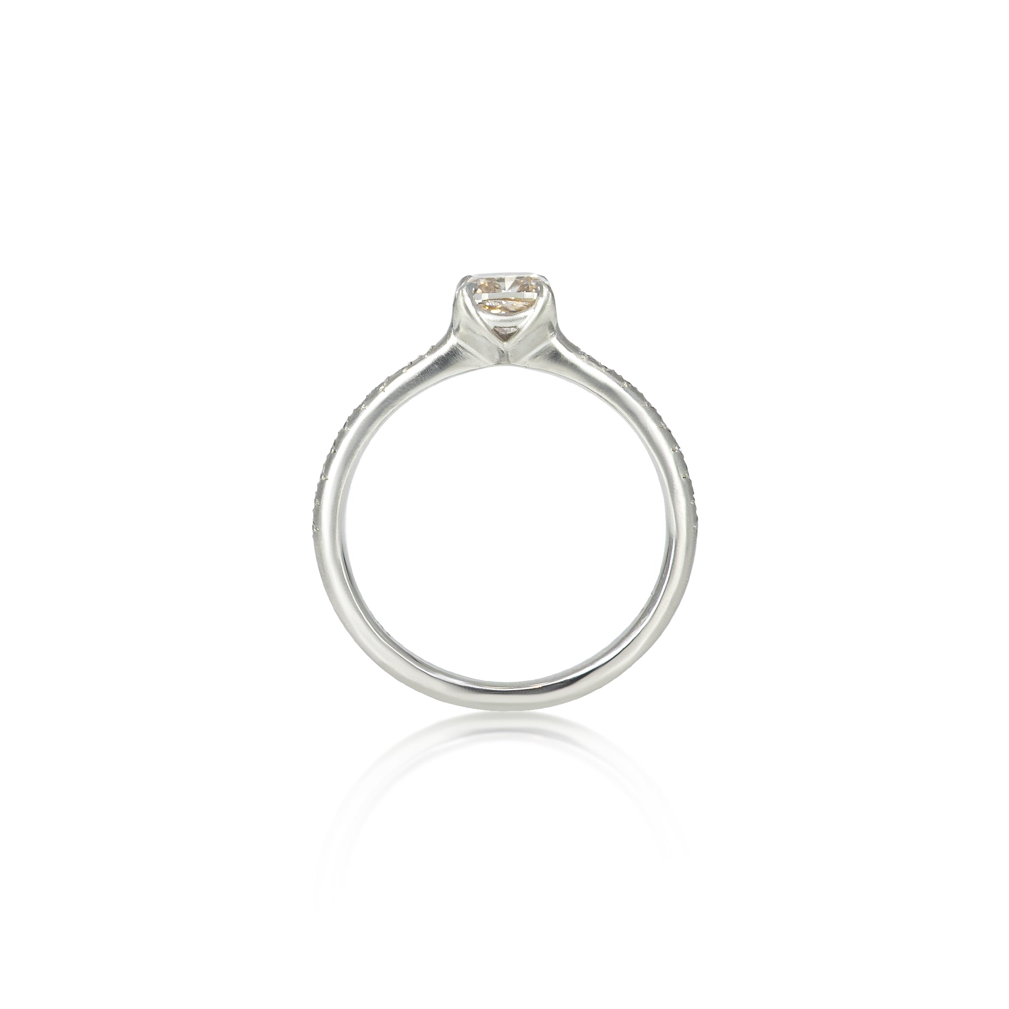 Pink Diamond Rosehip Ring