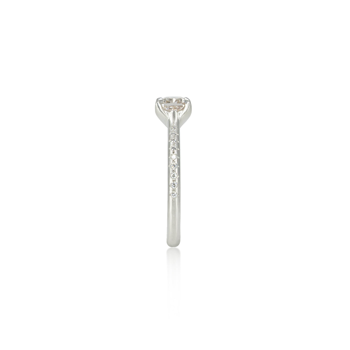 Pink Diamond Rosehip Ring