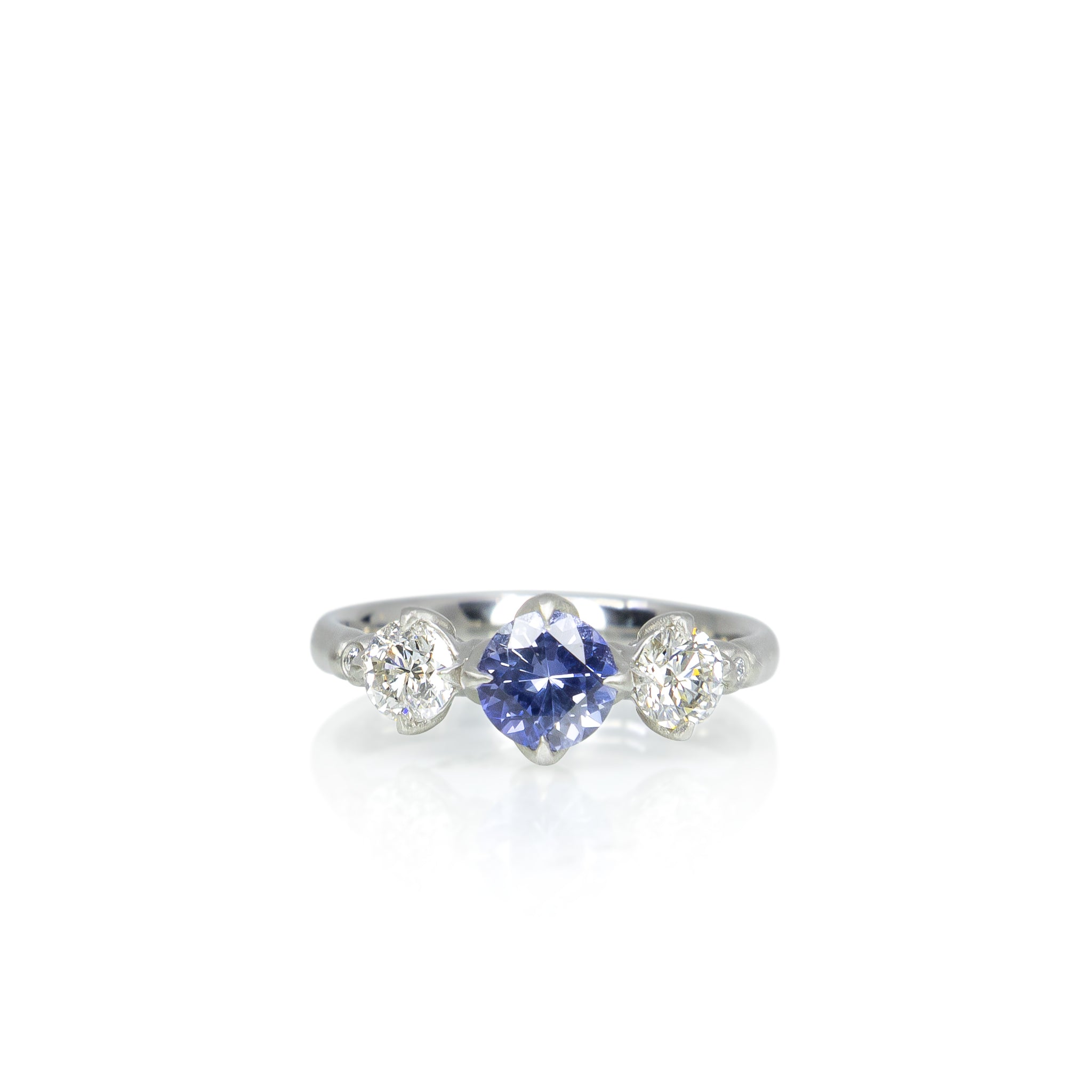 Sapphire Rambling Rose Ring