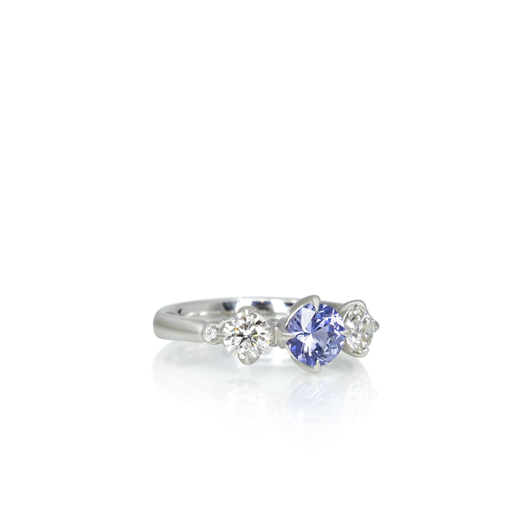Sapphire Rambling Rose Ring