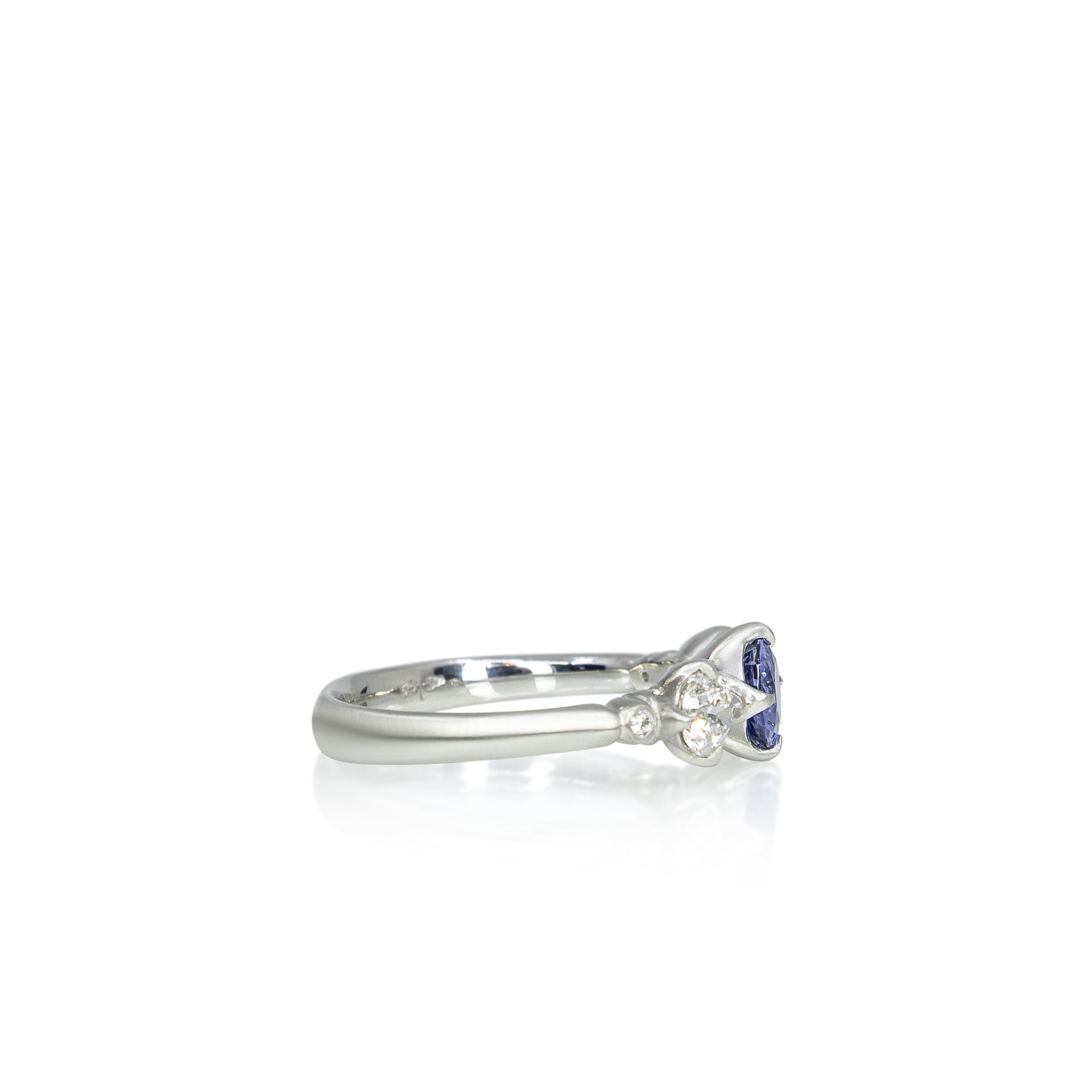 Sapphire Rambling Rose Ring